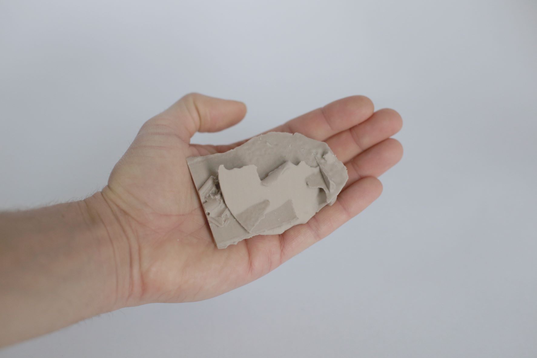 Sculpture de Laure Boer pour le projet d'archives acoustiques