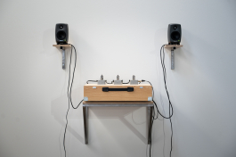 Installation sonore du projet d'archives acoustiques