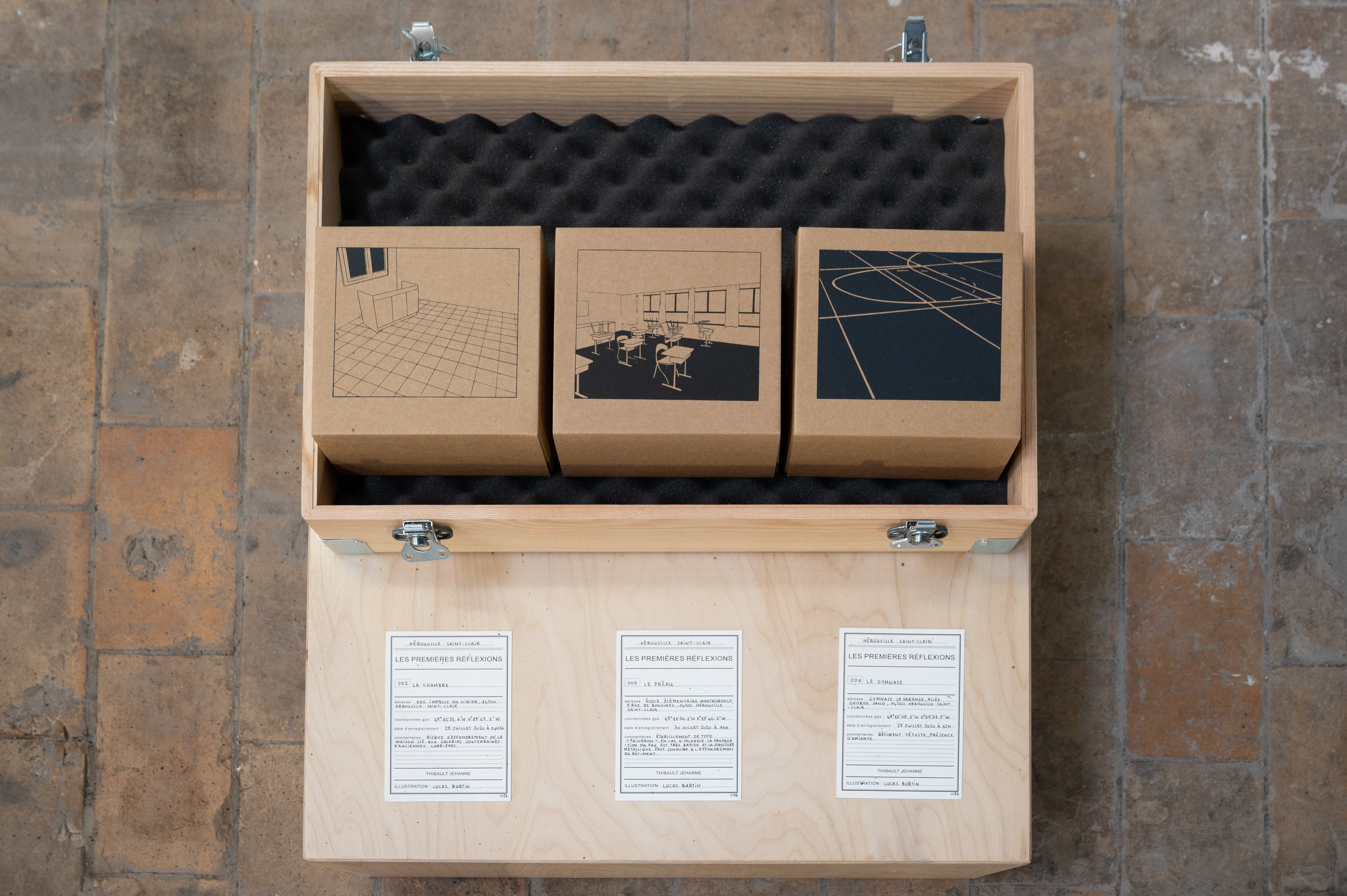 Installation sonore du projet d'archives acoustiques