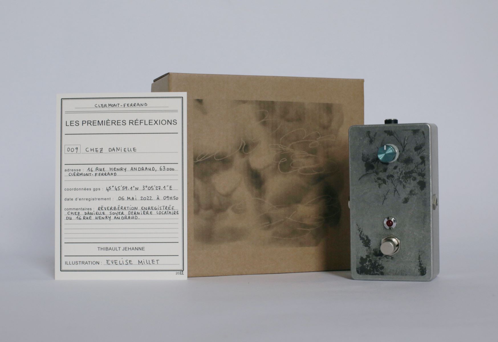 Pédale de réverbération