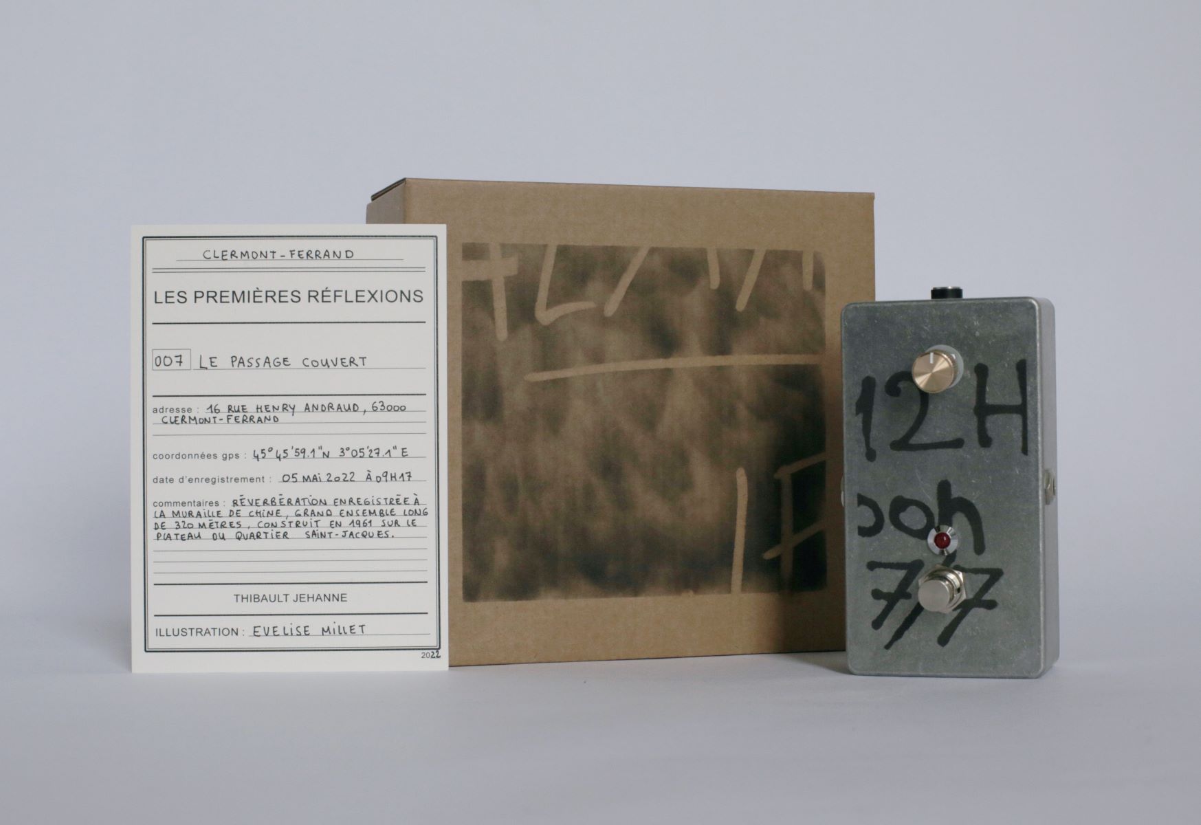 Pédale de réverbération