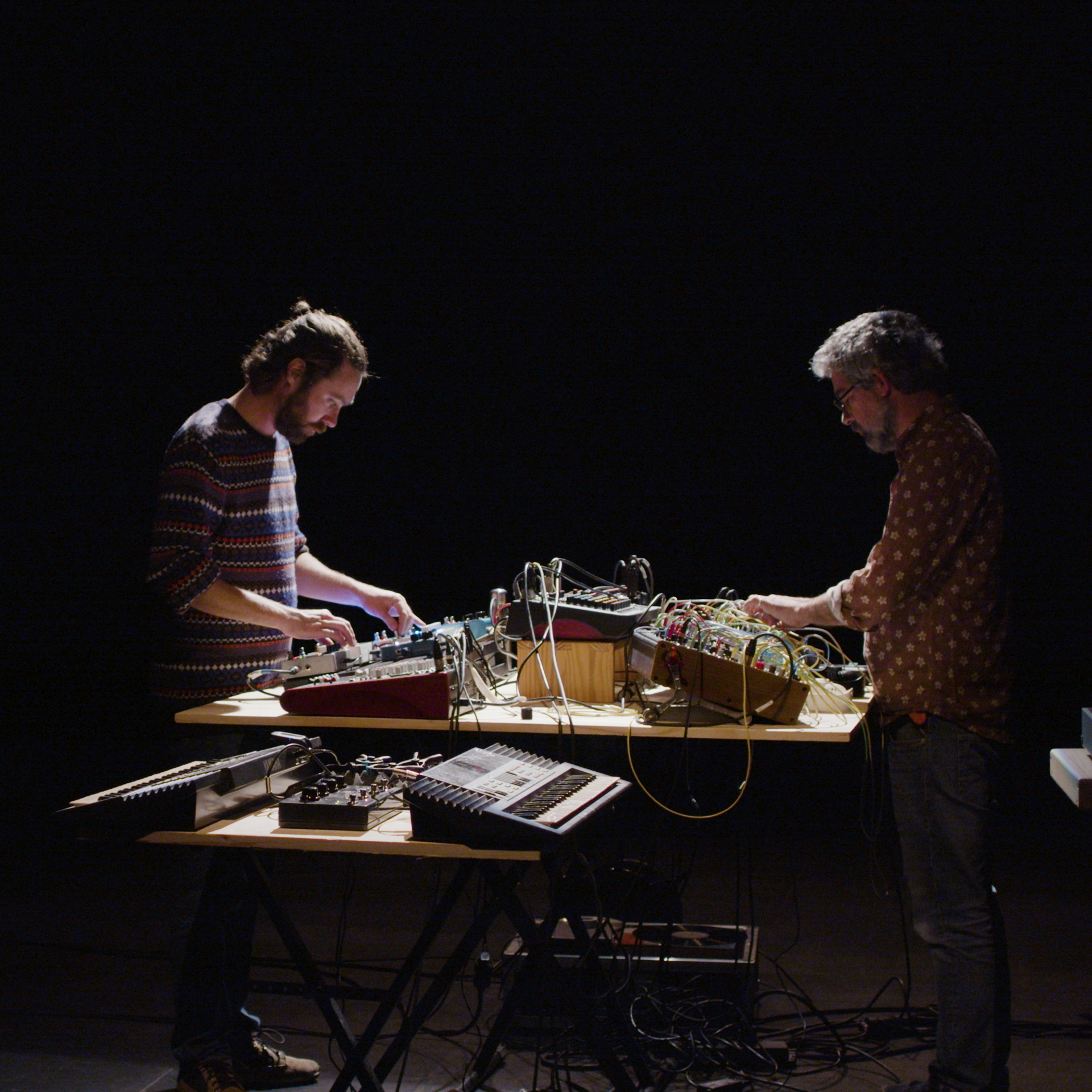 Concert au Studio 24 à Caen de la performance sonore 