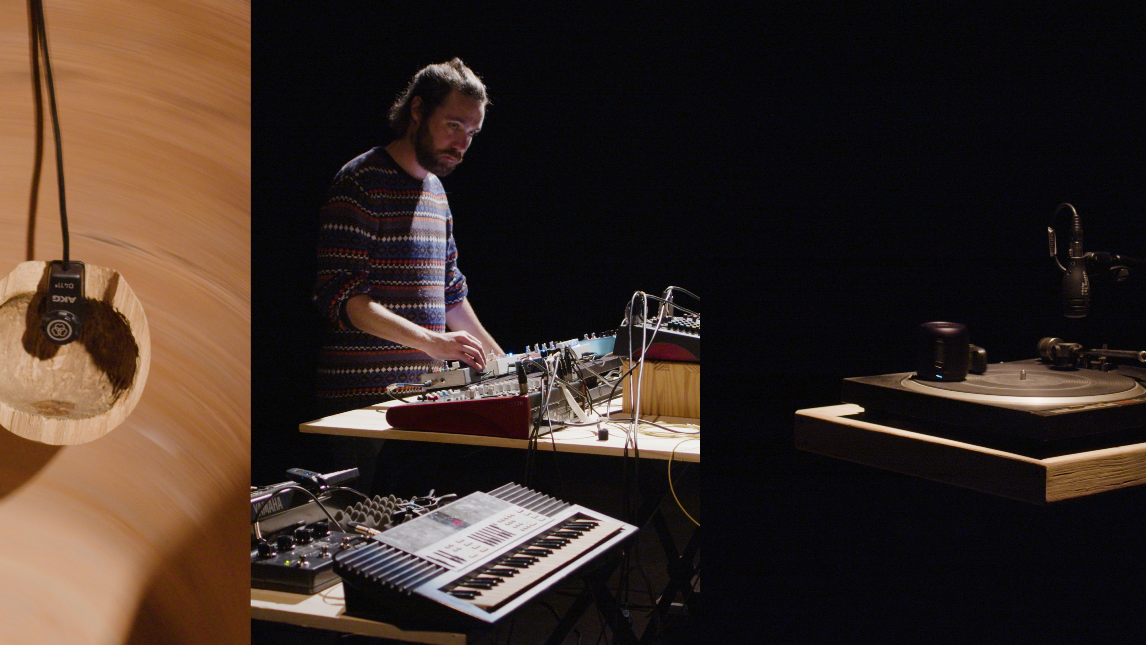 Concert au Studio 24 à Caen de la performance sonore