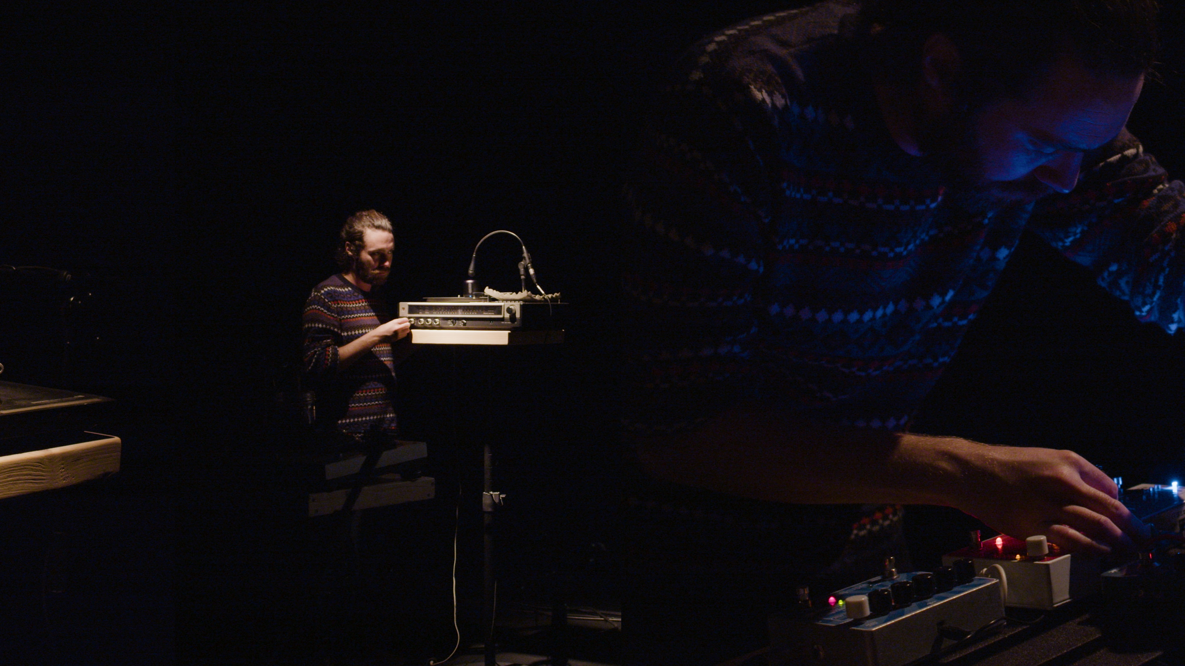 Concert au Studio 24 à Caen de la performance sonore