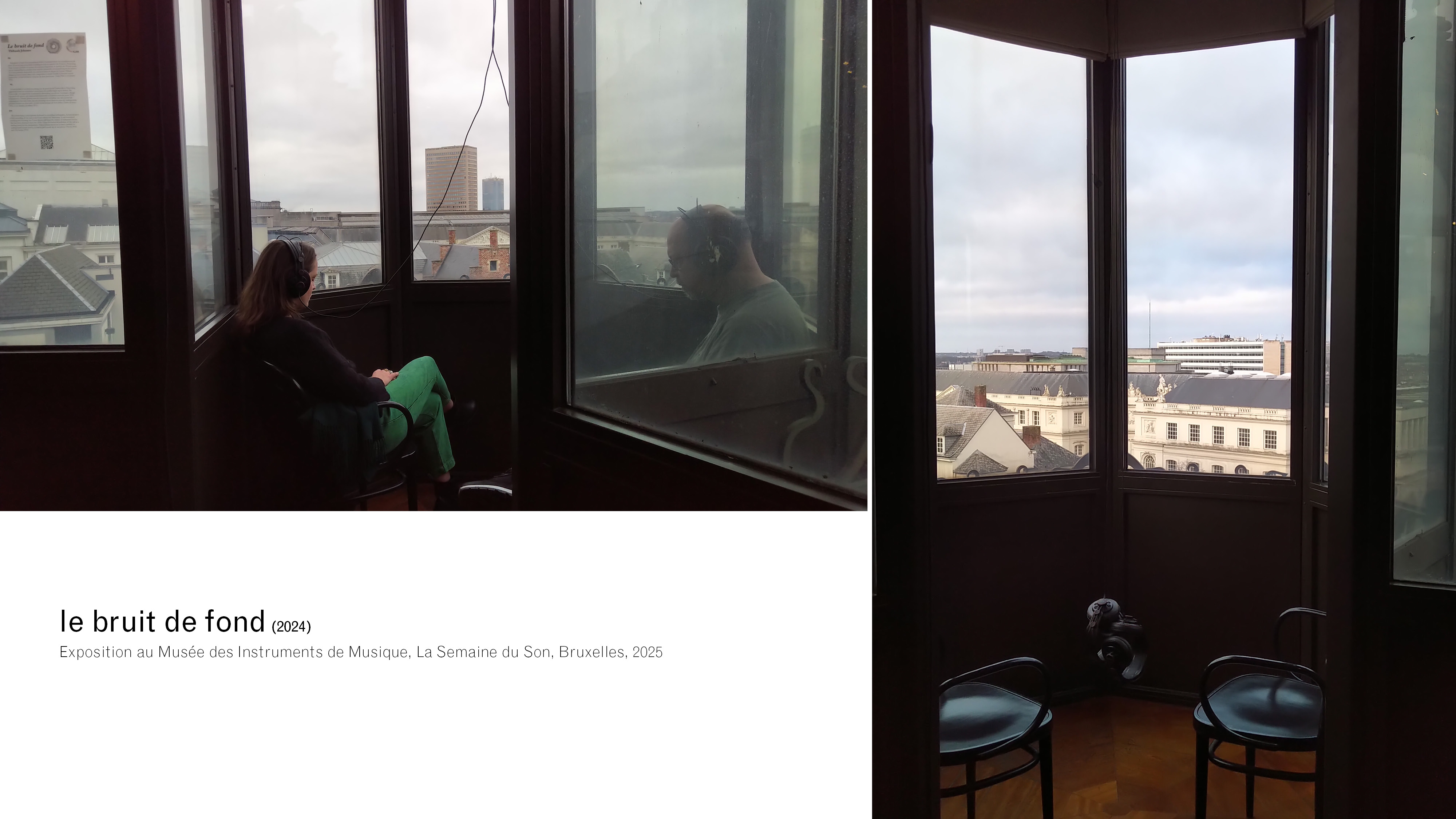 Séance d'écoute du field recording